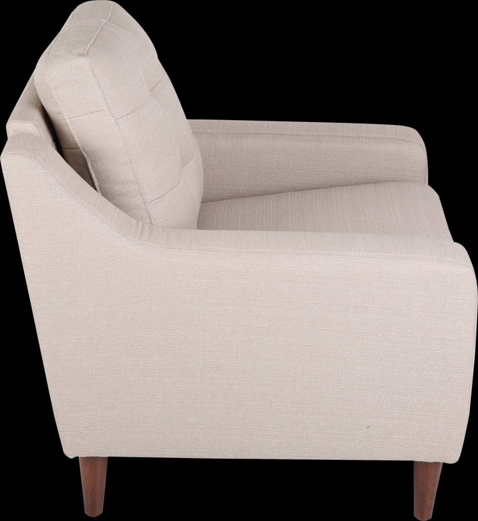 Menning Brown Accent Chair - Thumbnail - Image 4