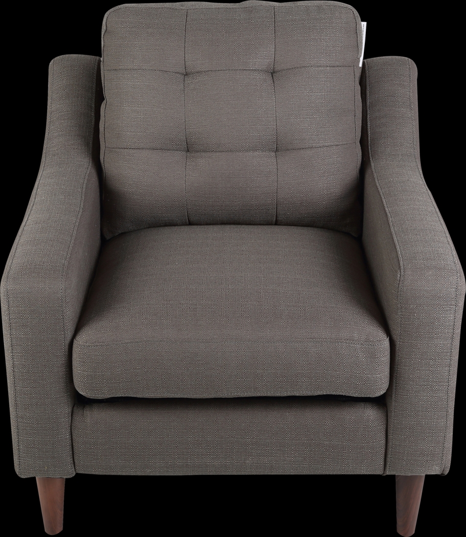 Menning Gray Accent Chair - Thumbnail - Image 3