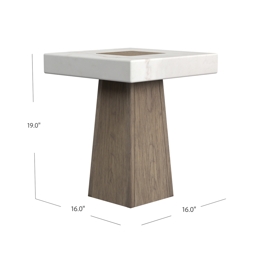 Menomet Brown Accent Table - Thumbnail - Image 6