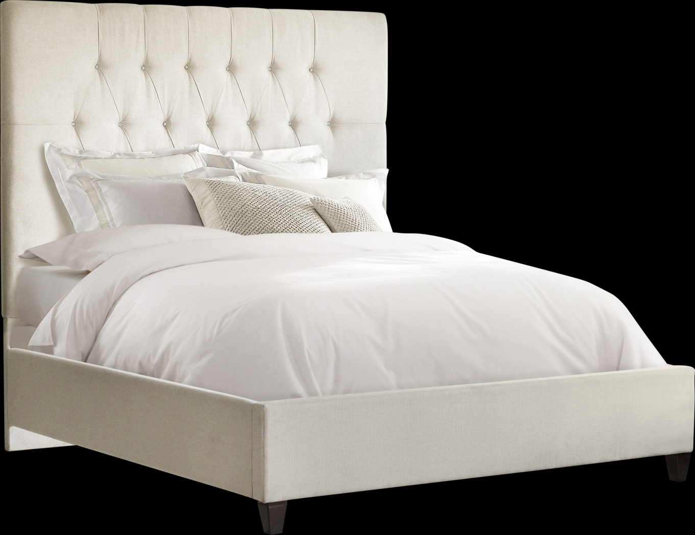 Mensano Beige King Bed - Thumbnail - Image 2