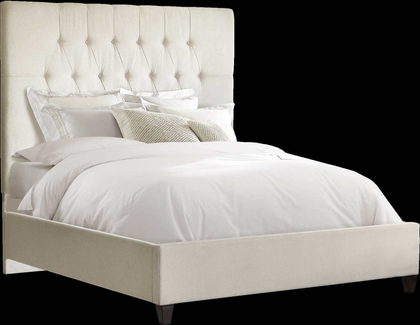 Mensano Beige Queen Bed - Thumbnail - Image 2
