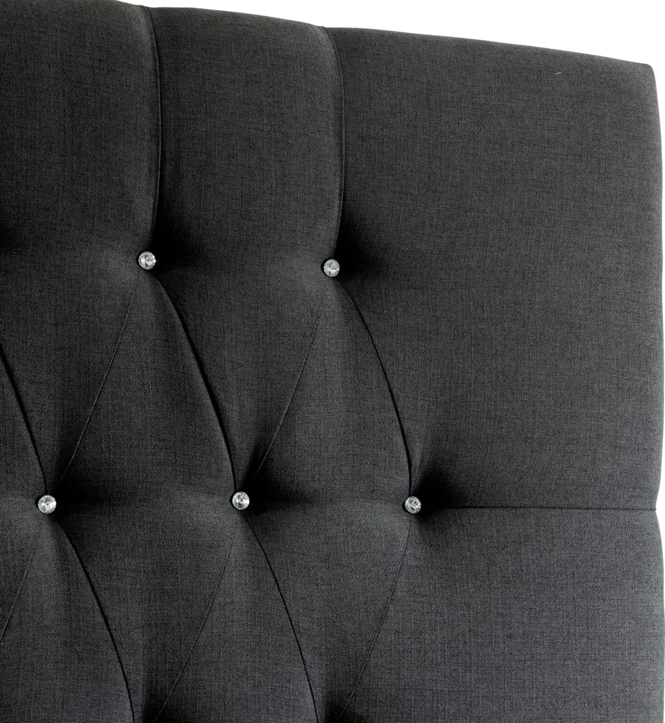 Mensano Charcoal Queen Bed - Thumbnail - Image 6