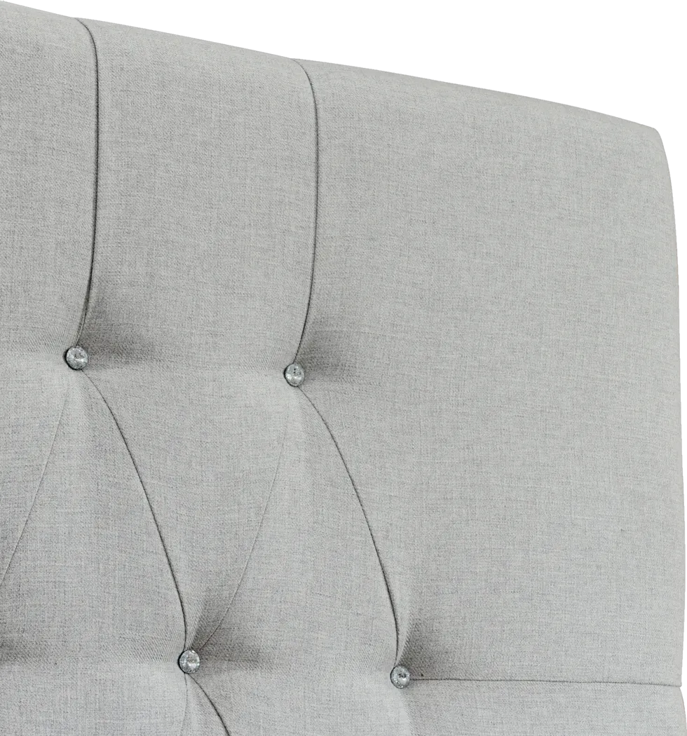 Mensano Gray Queen Bed - Thumbnail - Image 5