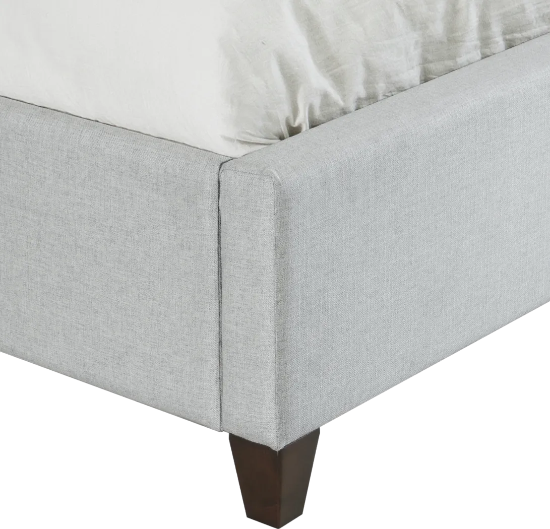 Mensano Gray Queen Bed - Thumbnail - Image 6