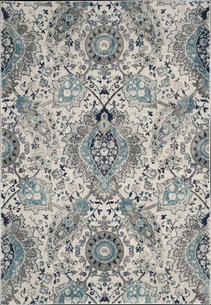 Mentmore Trace Light Gray 3' x 5' Rug - Thumbnail - Image 1