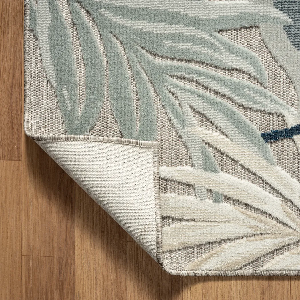 Mepini Cream 5' x 7' Indoor/Outdoor Rug - Image 5