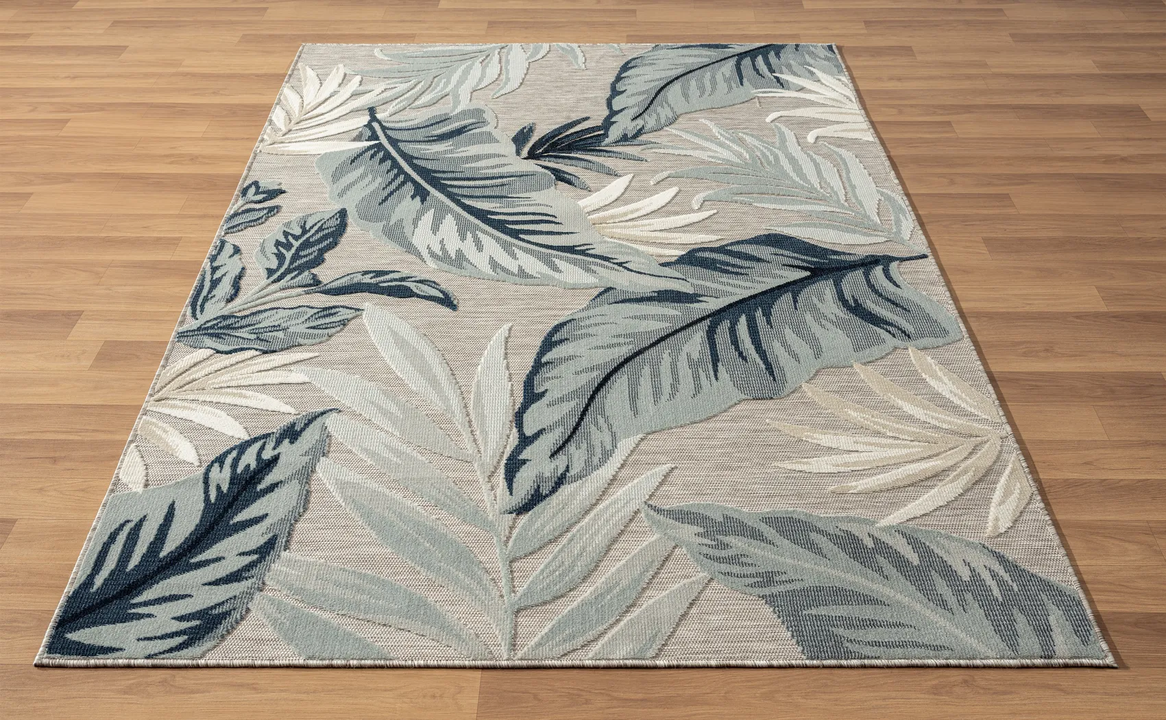 Mepini Cream 5' x 7' Indoor/Outdoor Rug - Image 8