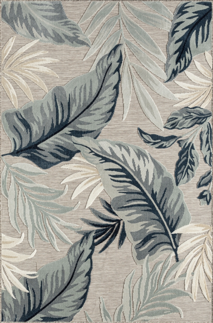 Mepini Cream 7'9 x 9'9 Indoor/Outdoor Rug - Thumbnail - Image 1