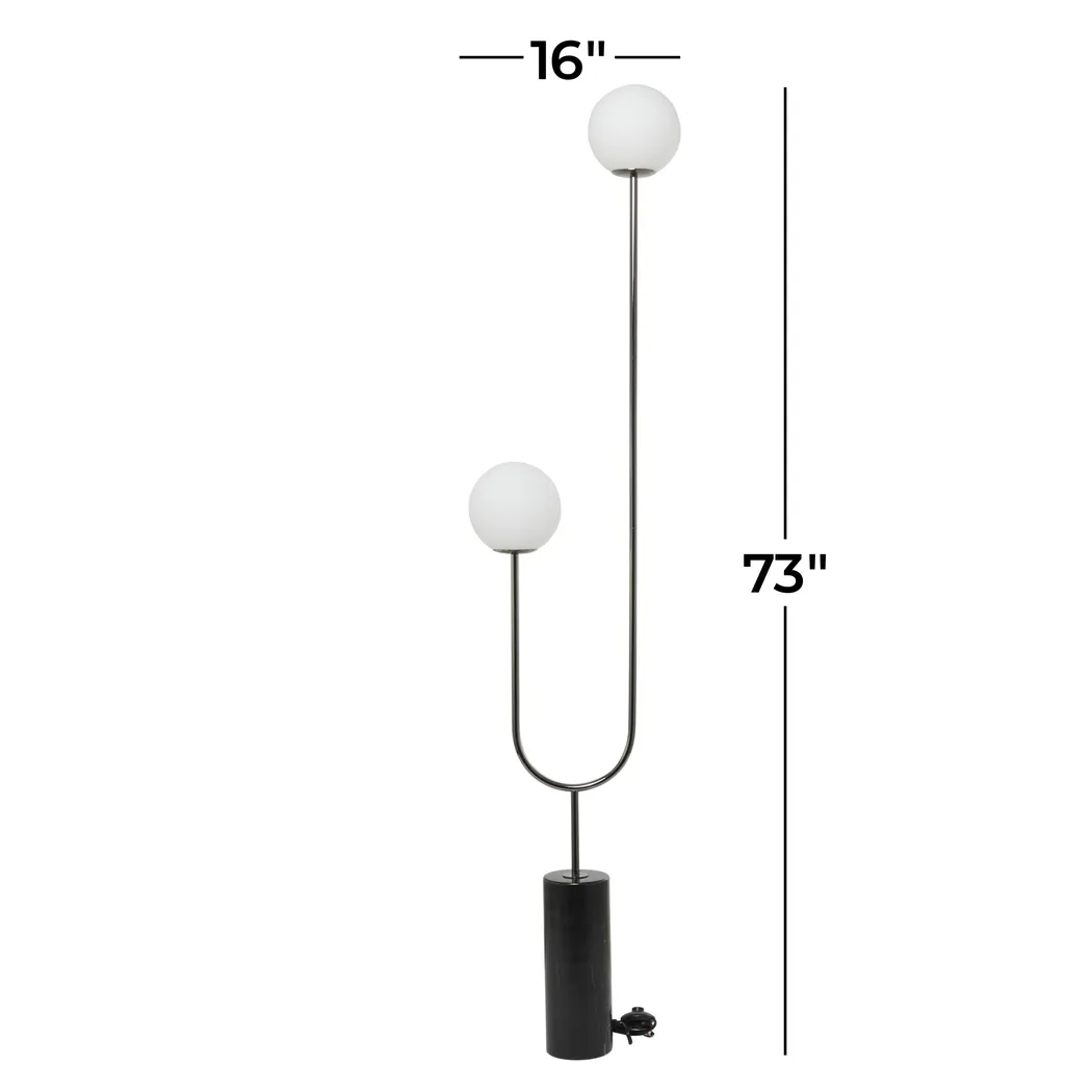 Meraiya Black Floor Lamp - Thumbnail - Image 2