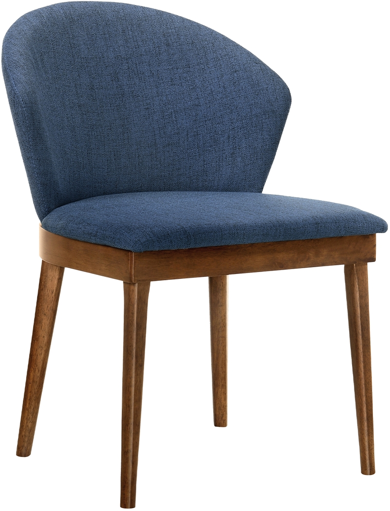 Meralyn I Blue Dining Chair, Set of 2 - Thumbnail - Image 2