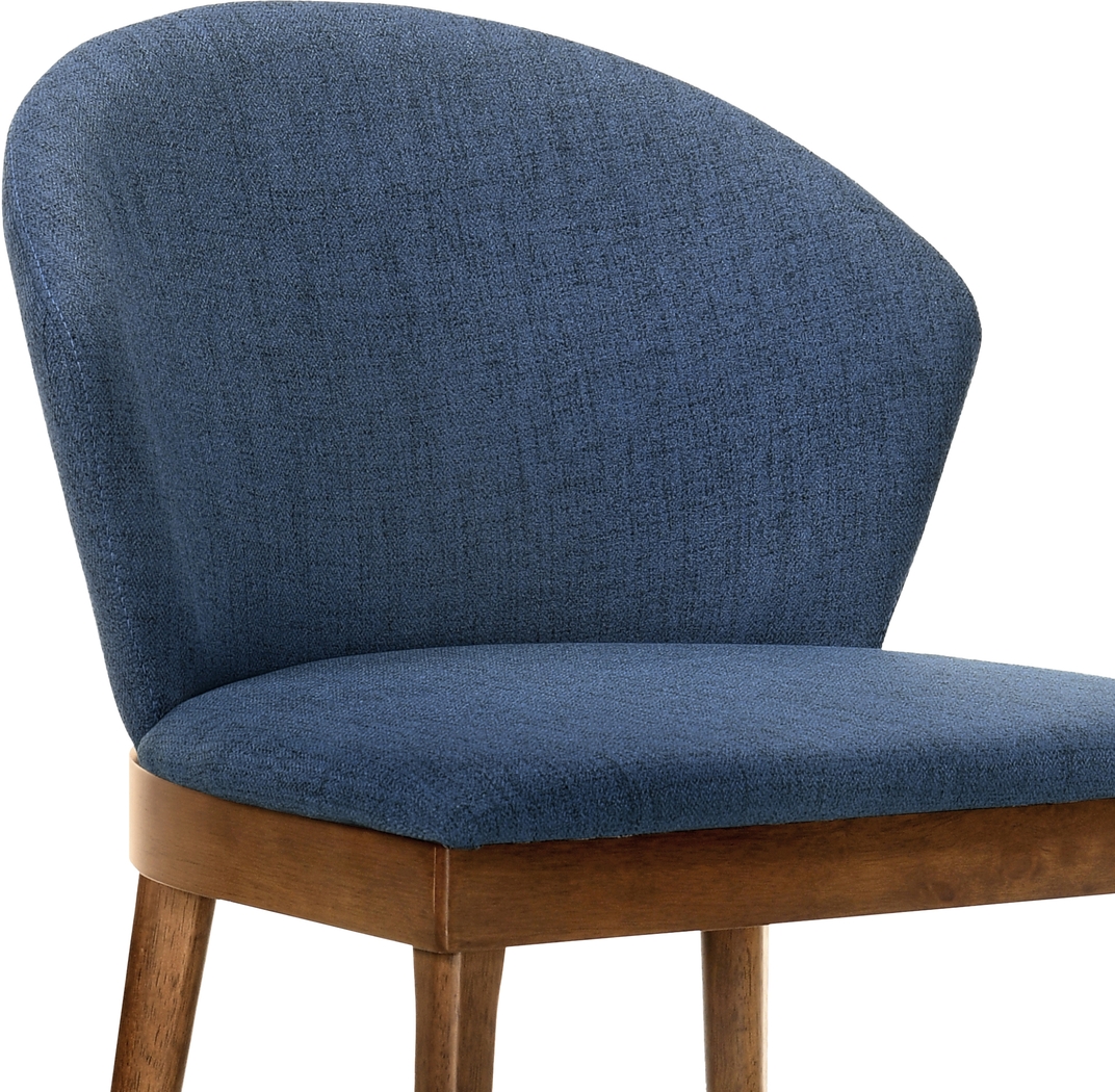 Meralyn I Blue Dining Chair, Set of 2 - Thumbnail - Image 5