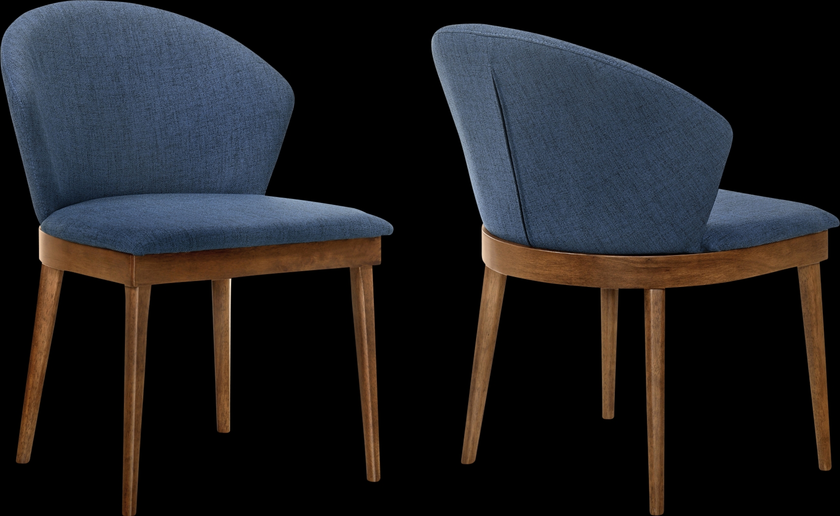 Meralyn I Blue Dining Chair, Set of 2 - Thumbnail - Image 1