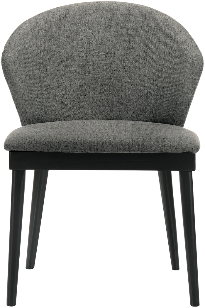 Meralyn II Charcoal Dining Chair, Set of 2 - Thumbnail - Image 4