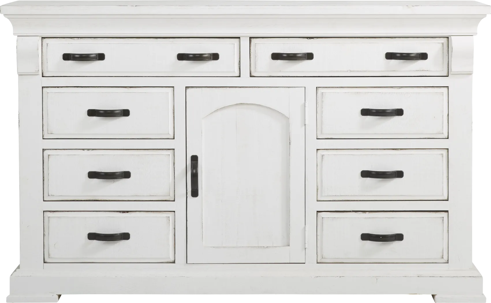Mercer Estates White 8 Pc King Panel Bedroom - Thumbnail - Image 4