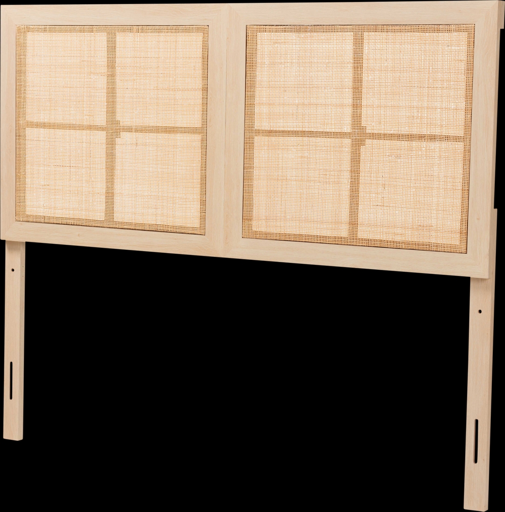 Mercurey Light Brown Queen Headboard - Thumbnail - Image 1