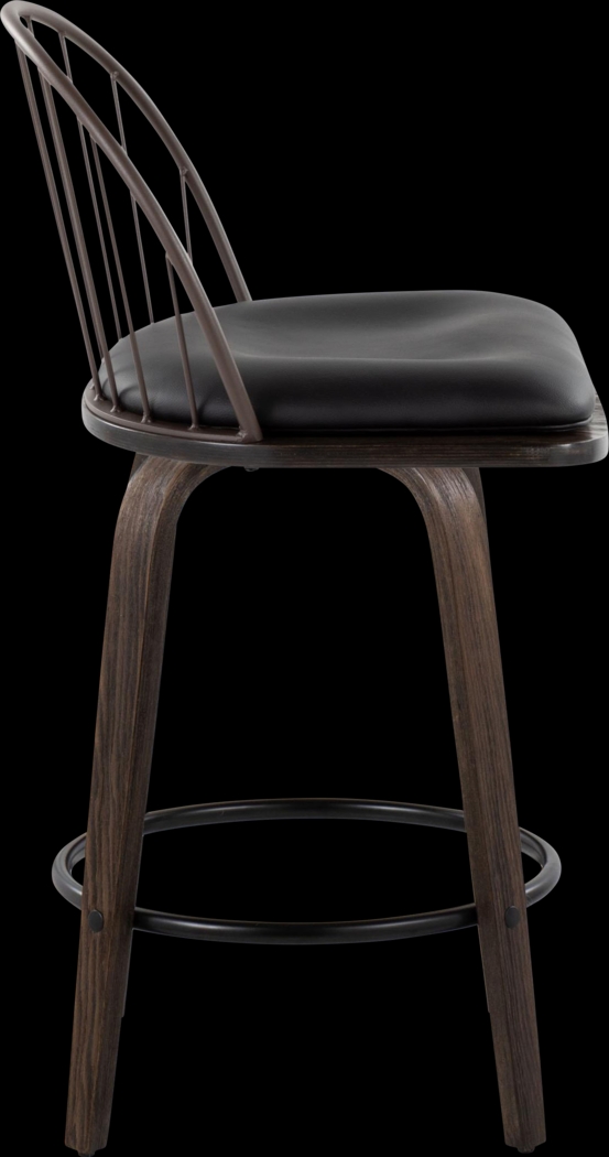 Merganser Brown Counter Height Stool, Set of 2 - Thumbnail - Image 5