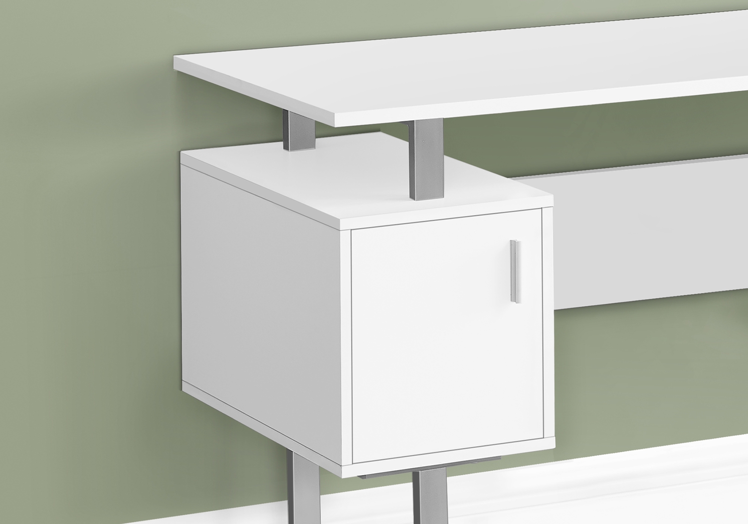 Meridell White Desk - Thumbnail - Image 3