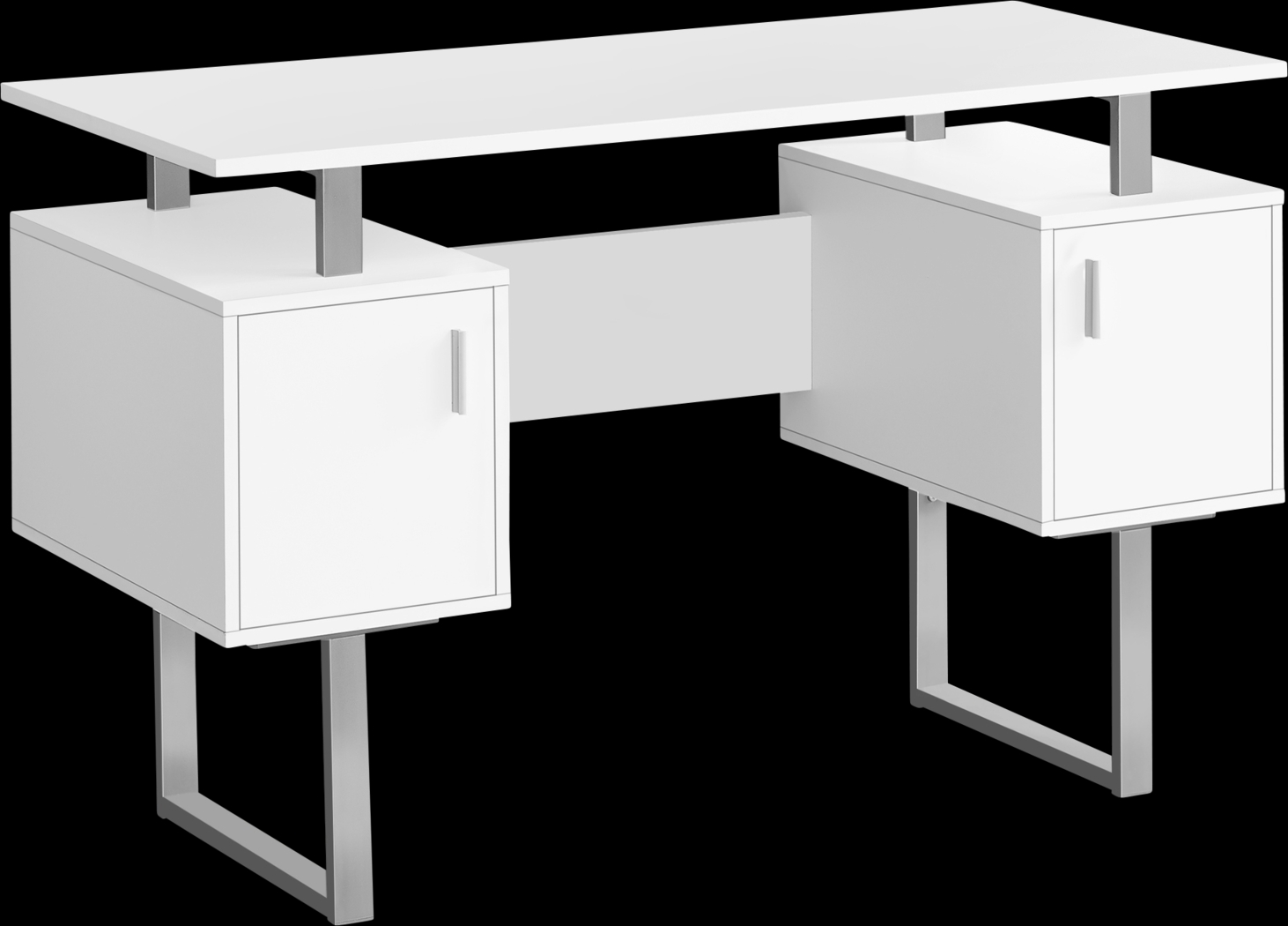 Meridell White Desk - Thumbnail - Image 1