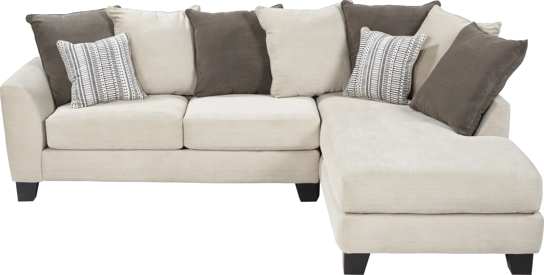Meridian Springs Beige 2 Pc Sectional - Thumbnail - Image 2