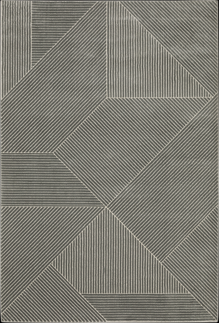 Merien Charcoal 5'3 x 7'6 Rug - Thumbnail - Image 1