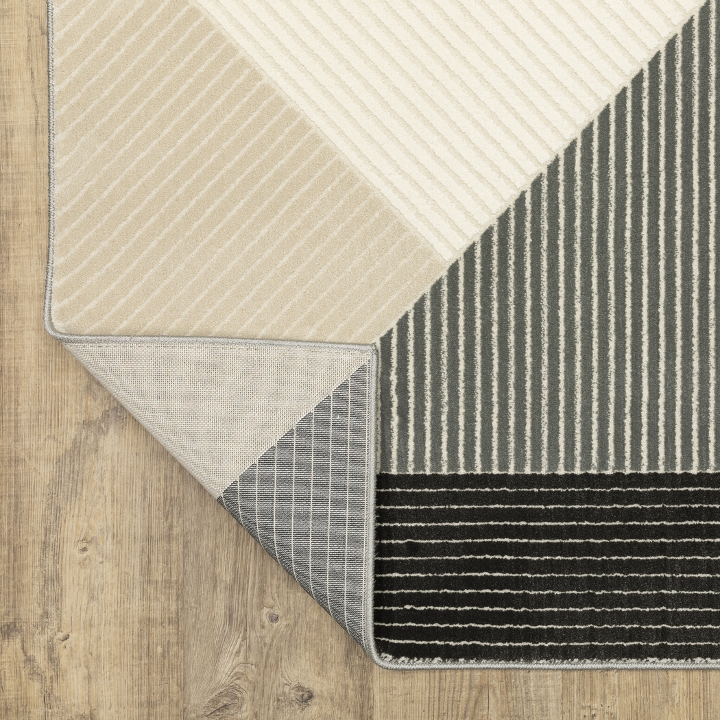 Merien Ivory 6'7 x 9'6 Rug - Thumbnail - Image 4