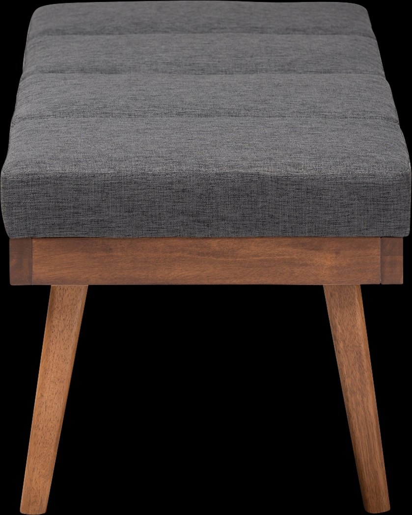 Merimac Charcoal Accent Bench - Thumbnail - Image 3