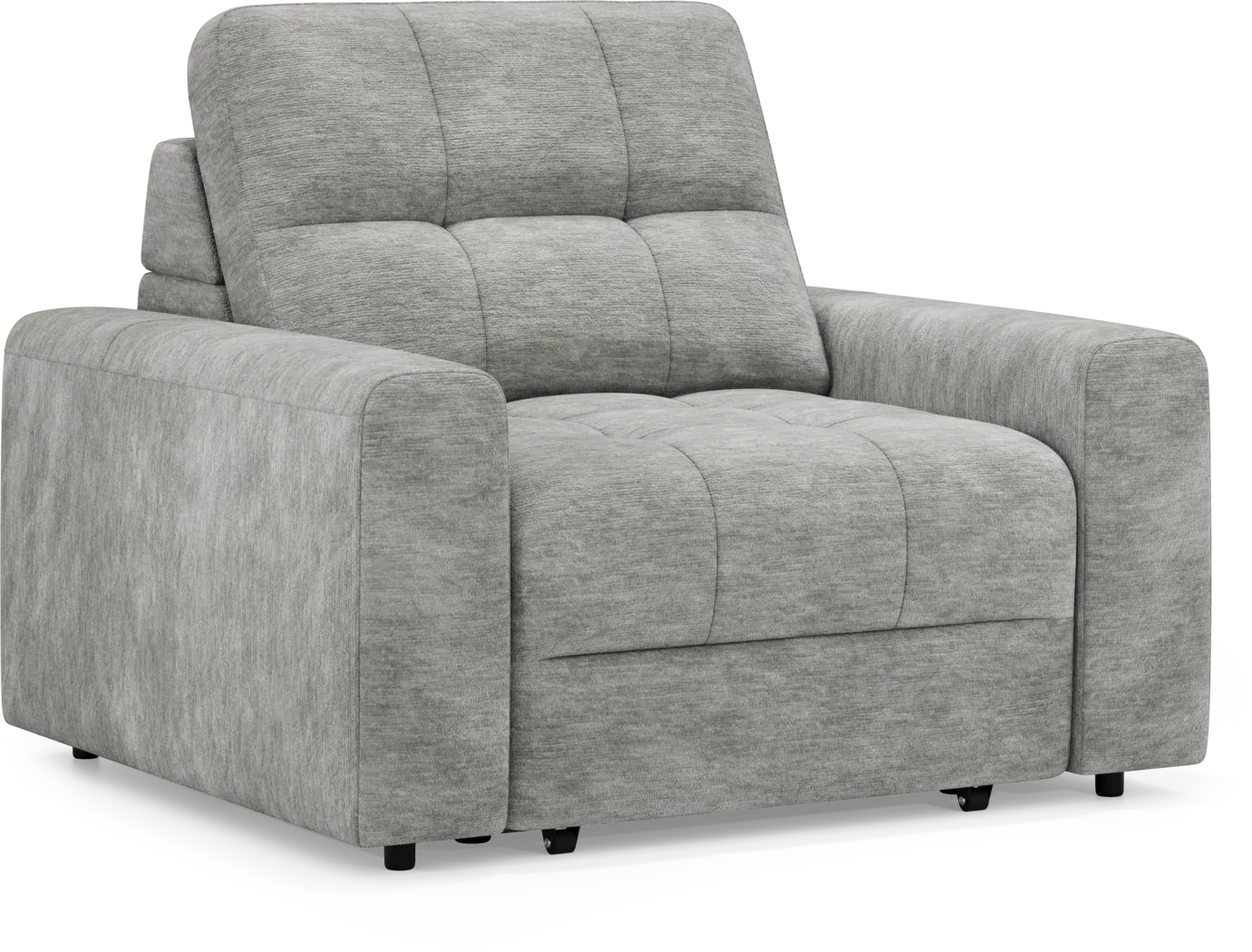 Meriwether Gray Power Slider Chair - Thumbnail - Image 3