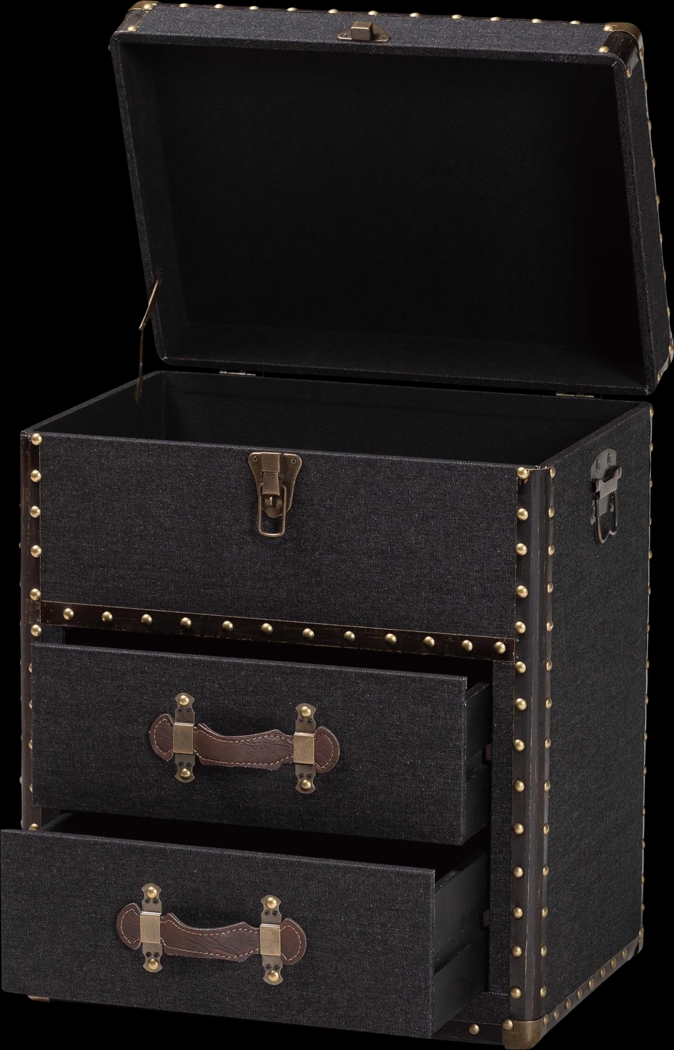 Meriwethery Black Storage Cabinet - Thumbnail - Image 4