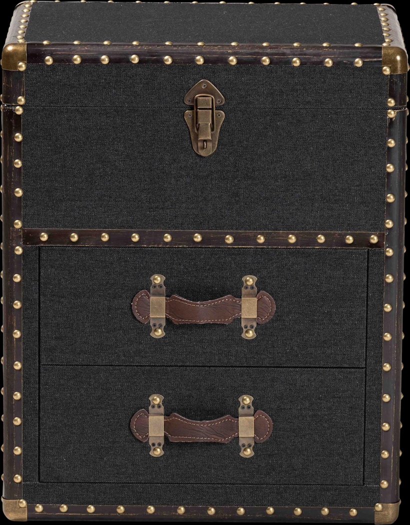 Meriwethery Black Storage Cabinet - Thumbnail - Image 5