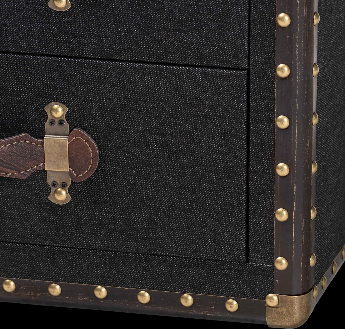 Meriwethery Black Storage Cabinet - Thumbnail - Image 9