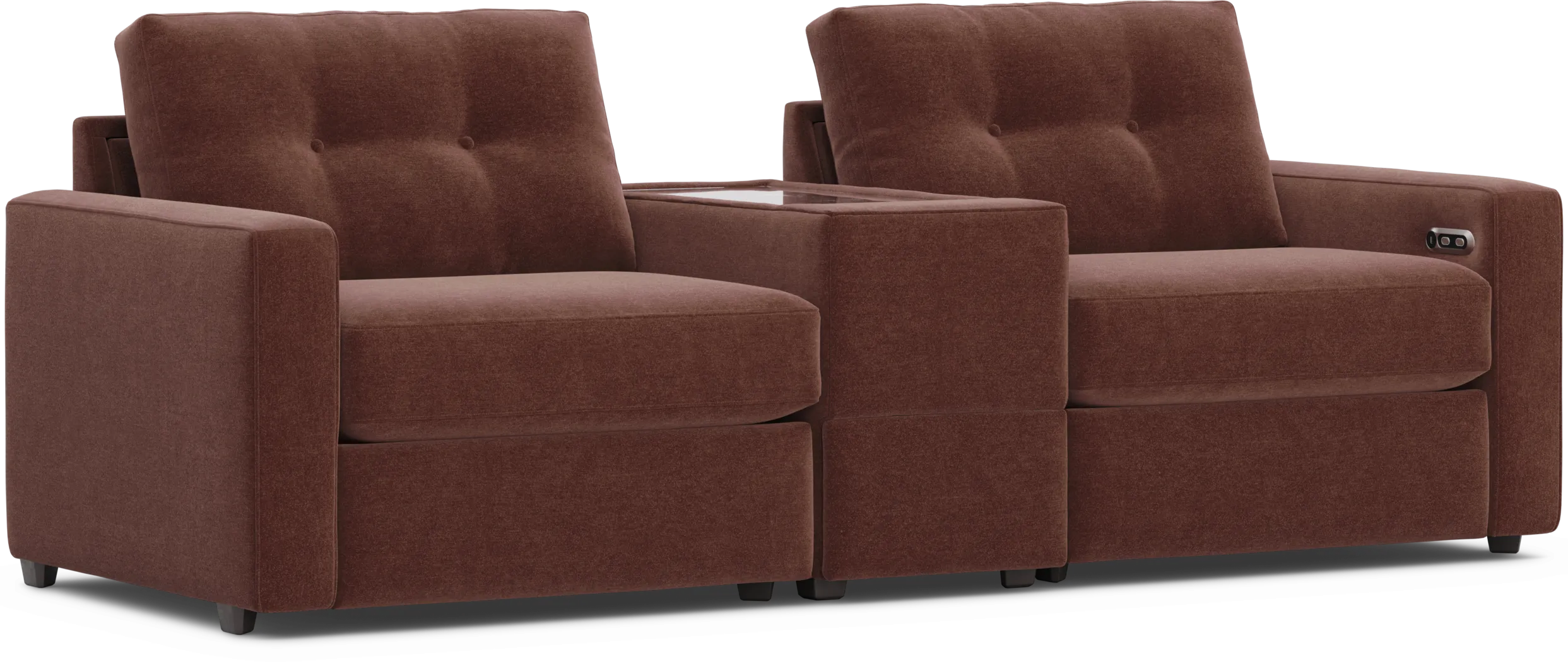 Merlot 3 Pc Power Reclining ModularOne - Thumbnail - Image 4