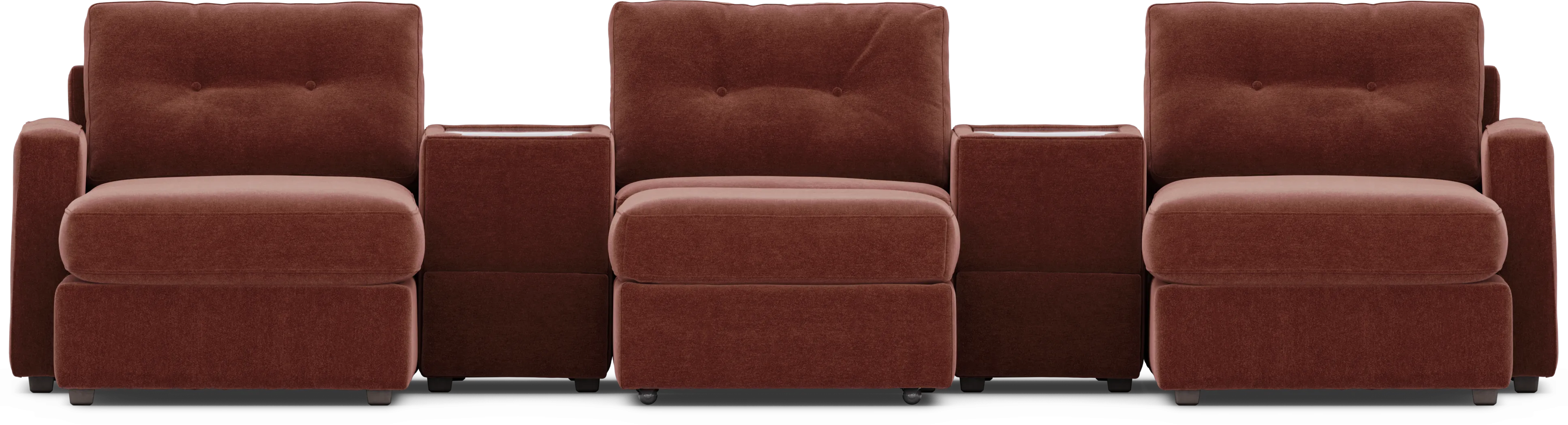 Merlot 6 Pc ModularOne with Media Consoles - Thumbnail - Image 4