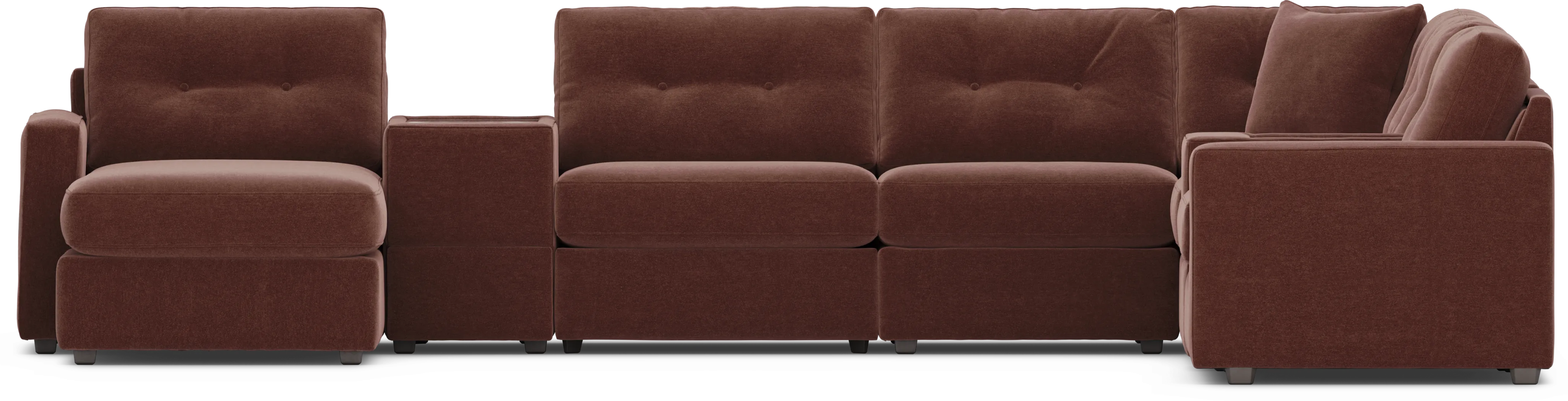 Merlot 8 Pc Power Reclining ModularOne - Thumbnail - Image 2