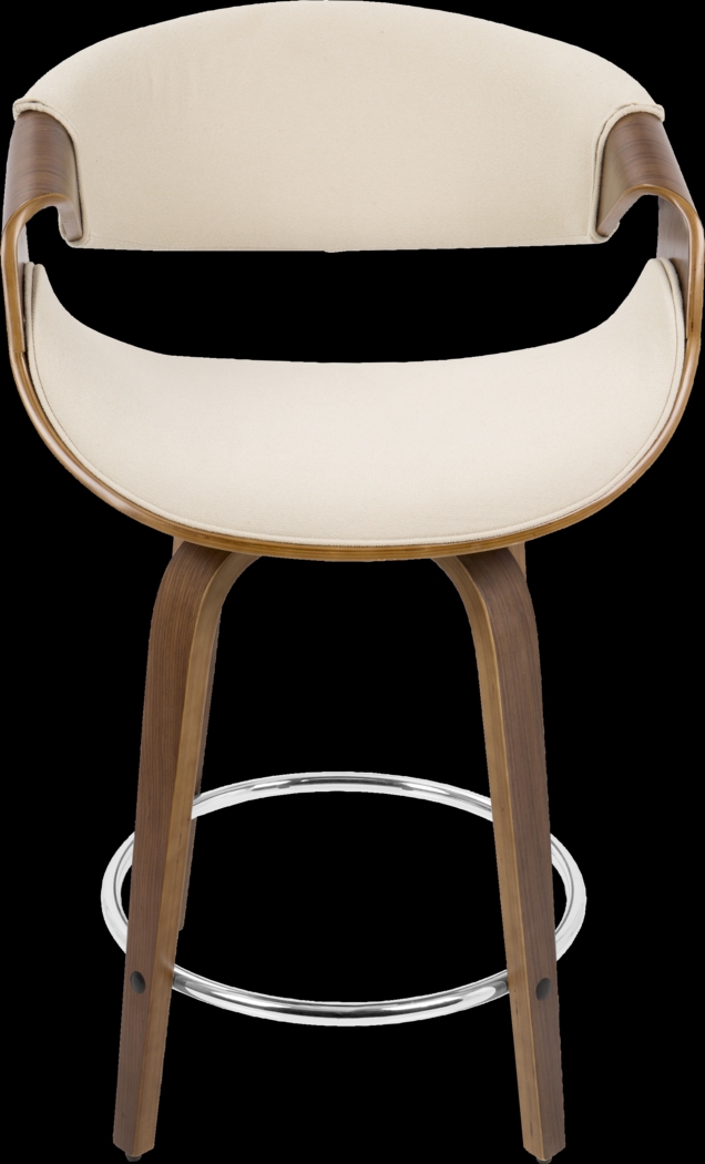 Mermod Cream Counter Height Stool, Set of 2 - Thumbnail - Image 8