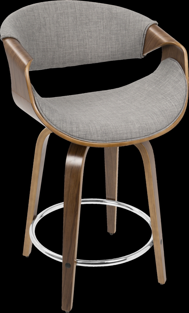 Mermod Gray Counter Height Stool, Set of 2 - Thumbnail - Image 11