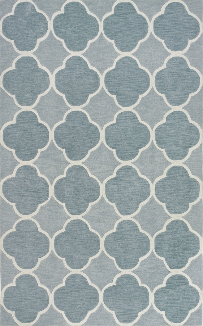 Meroe Blue 5' x 7'6 Rug - Thumbnail - Image 1