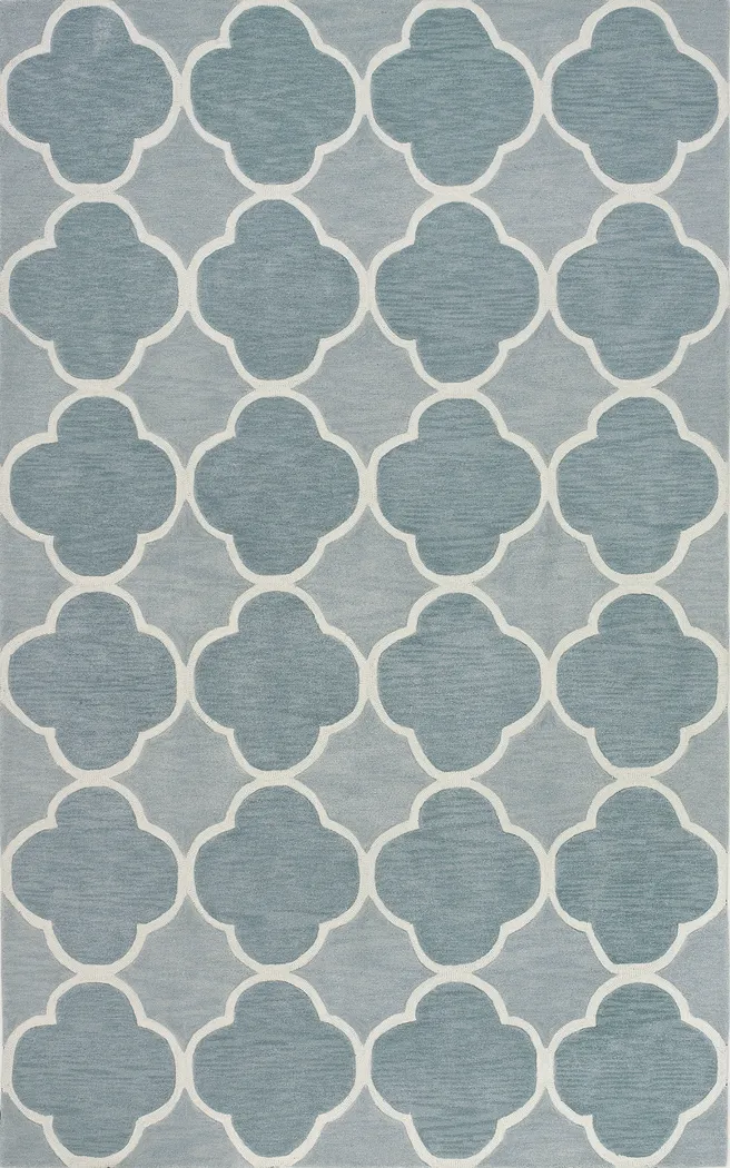 Meroe Blue 8' x 10' Rug - Thumbnail - Image 1