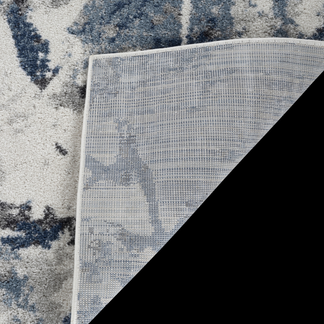 Merrane Blue 5'3 x 7'6 Rug - Thumbnail - Image 5