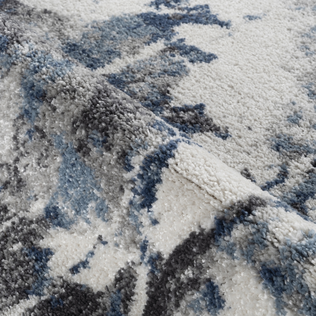 Merrane Blue 5'3 x 7'6 Rug - Thumbnail - Image 9