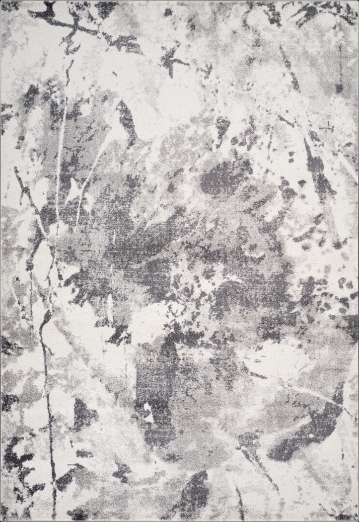 Merrane Gray 6'7 x 9' Rug - Thumbnail - Image 1