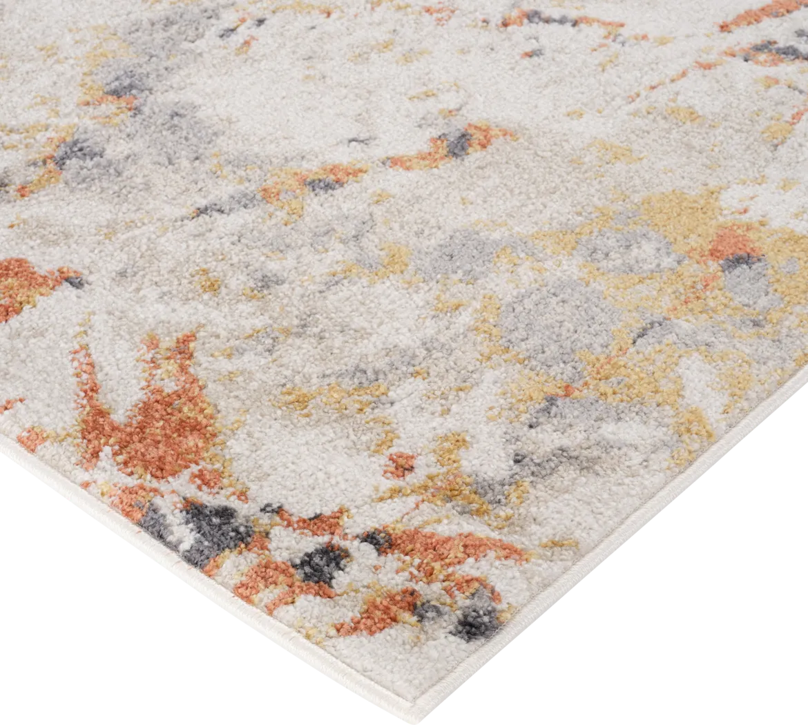 Merrane Orange 5'3 x 7'6 Rug - Thumbnail - Image 7