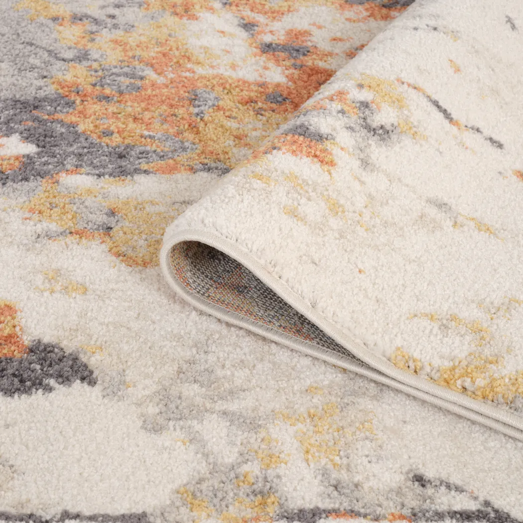 Merrane Orange 5'3 x 7'6 Rug - Thumbnail - Image 10