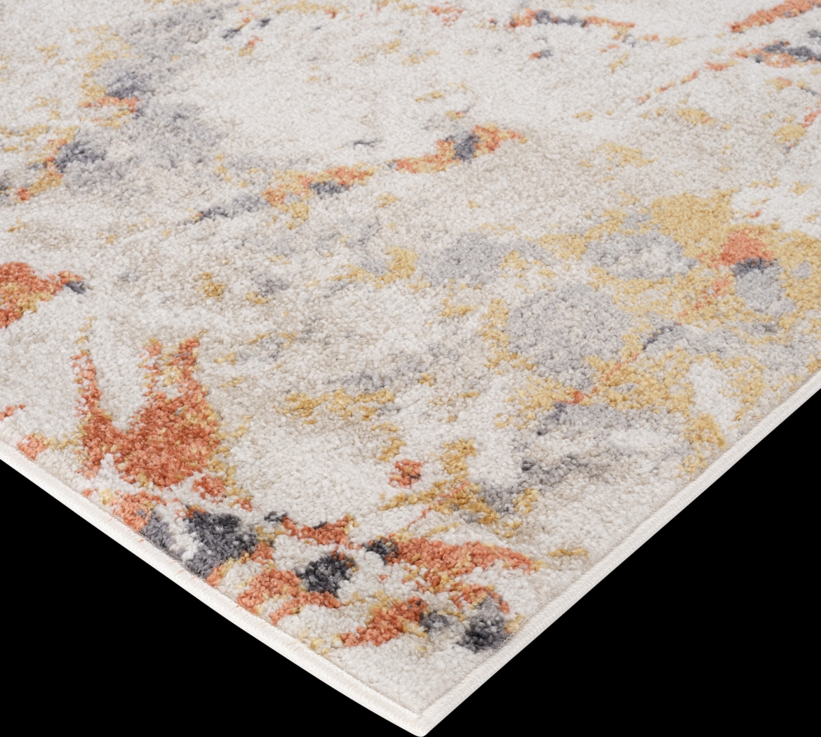 Merrane Orange 7'11 x 9'9 Rug - Thumbnail - Image 7