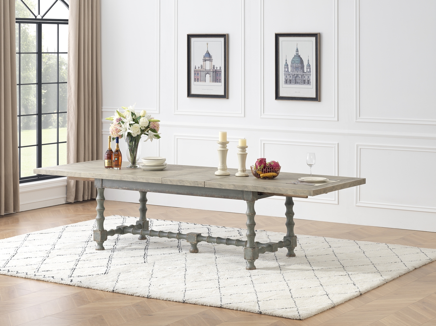 Merribrook Brown Dining Table - Thumbnail - Image 9