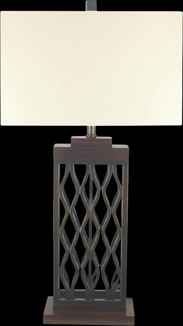 Merrigan Brown Lamp - Thumbnail - Image 1
