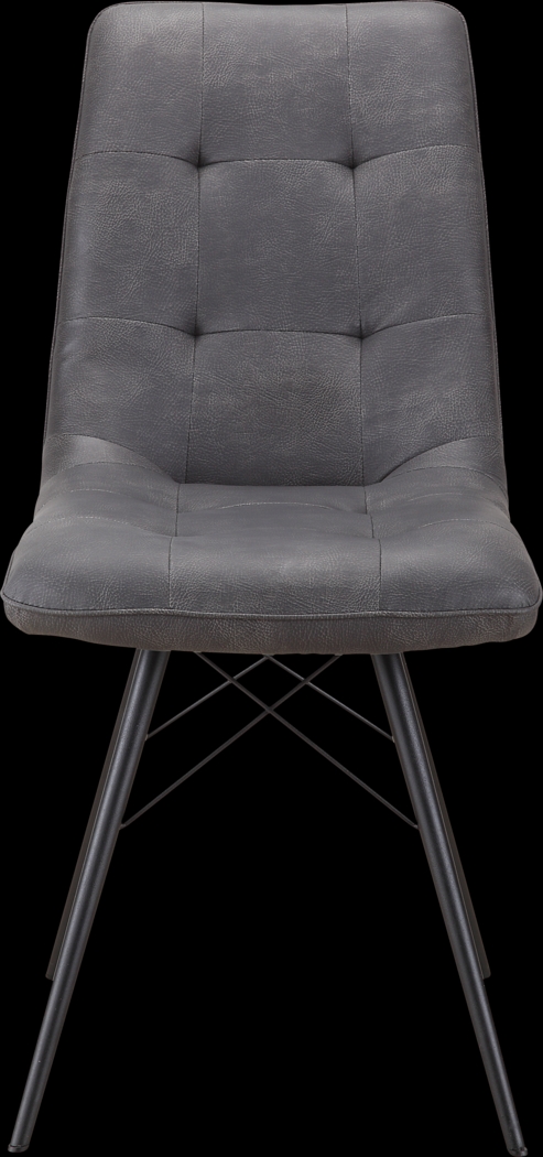 Merrilee Gray Dining Chair (Set of 2) - Thumbnail - Image 2