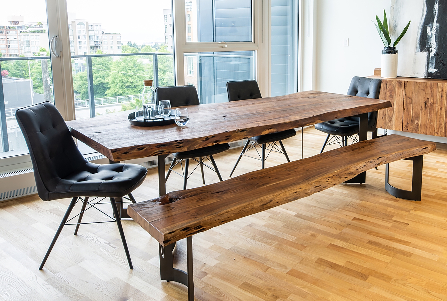 Merrilee Gray Dining Chair (Set of 2) - Thumbnail - Image 4