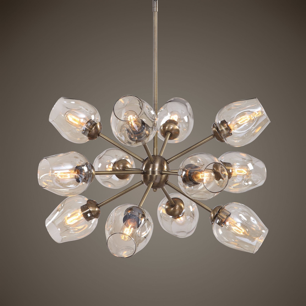 Merriman Brass Chandelier - Thumbnail - Image 6