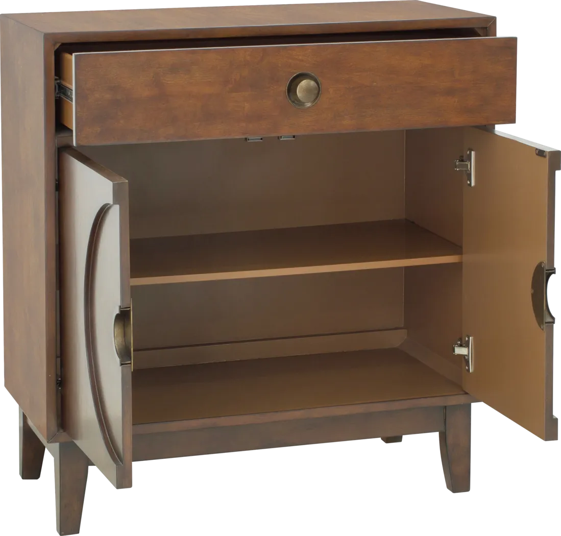 Merriott Brown Accent Cabinet - Thumbnail - Image 3
