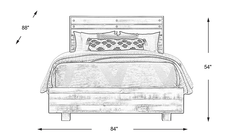 Dimension Image. Please refer to the Dimension Tab on this page for dimension details.